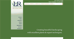 Desktop Screenshot of landrlandscaping.com